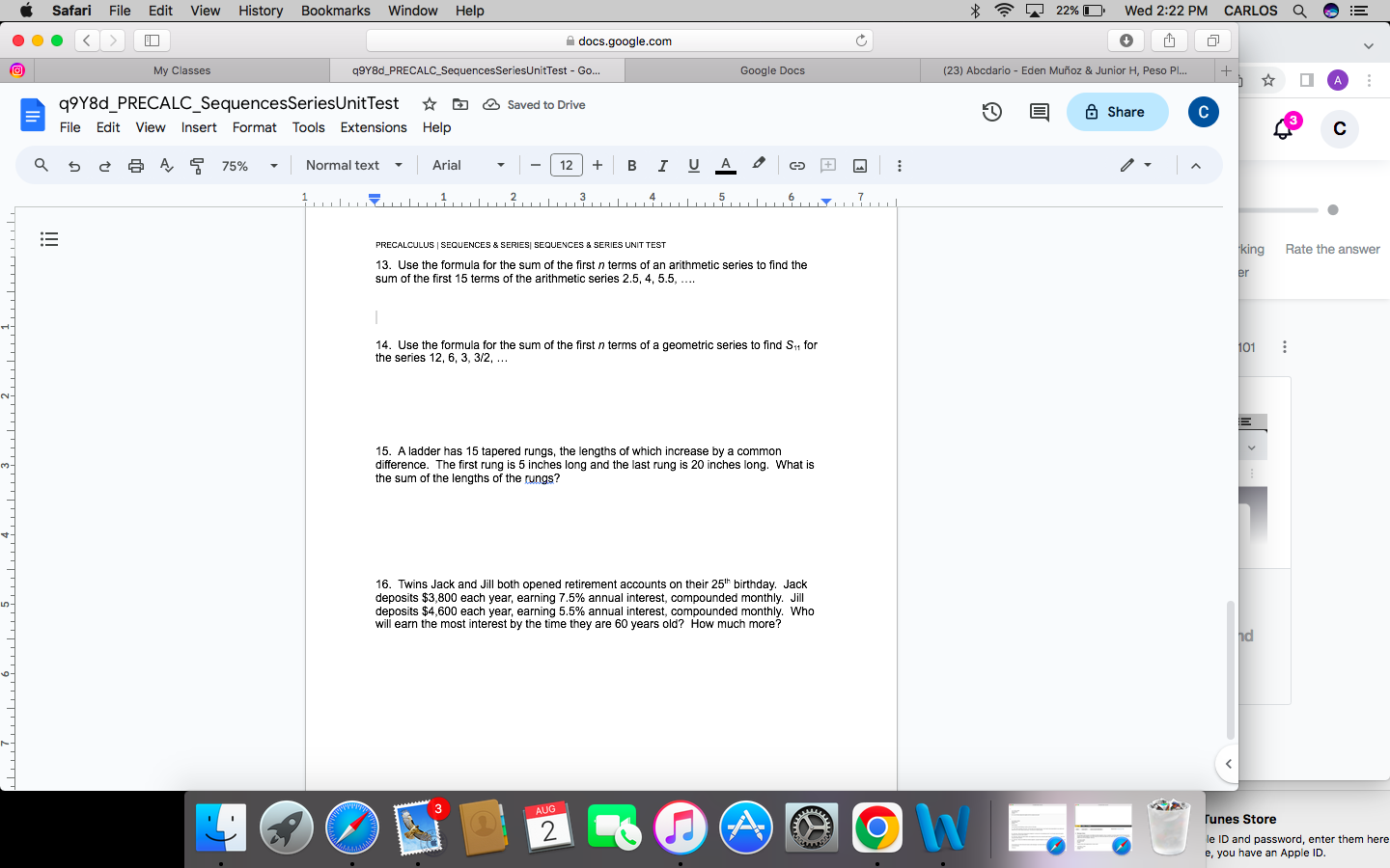 q9Y8d_PRECALC_SequencesSeriesUnitTest - Go.. Google Docs (23) Abcdario - Eden Munoz & Junior