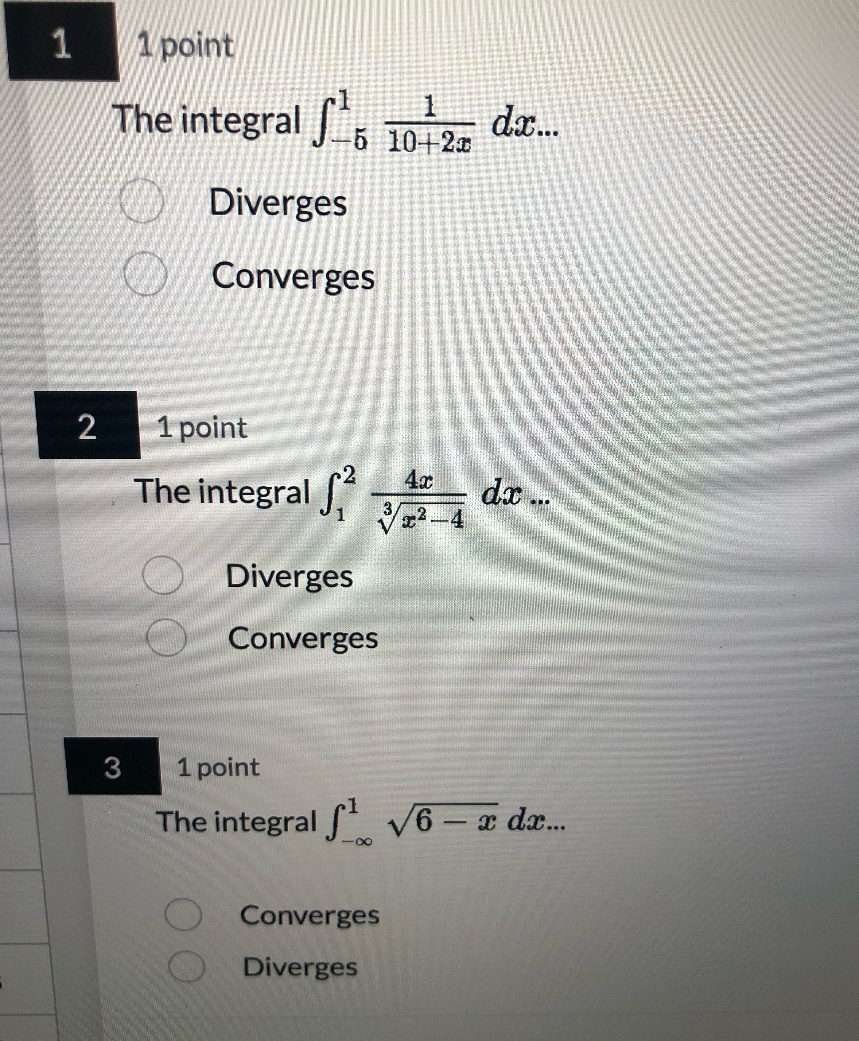  Hello can I please have some help for 1 2 and