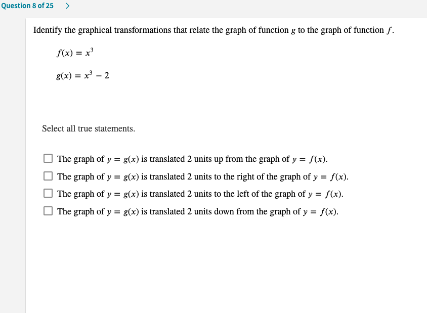 expression 2x at x = 2.8. 5.6 Step (3b): Determine the largest