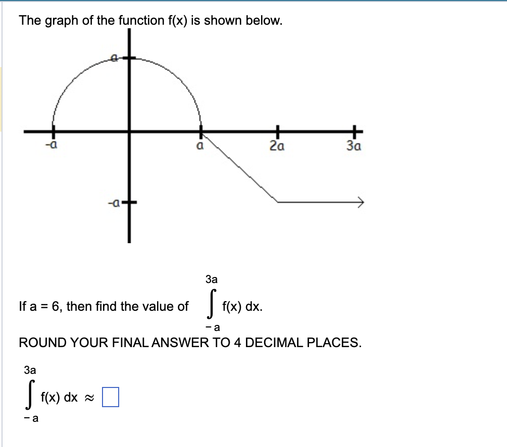 3a at 3a If a = 6, then find the value of