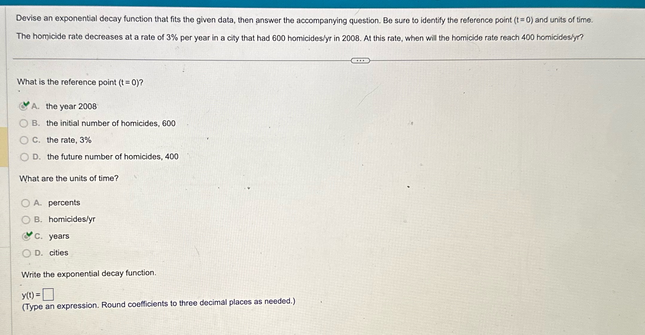 ts the given data, then answer the accompanying question. Be sure to