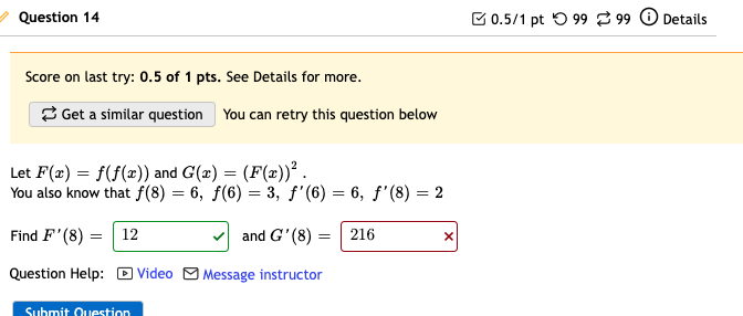 5 Get a similar question You can retry this question below In