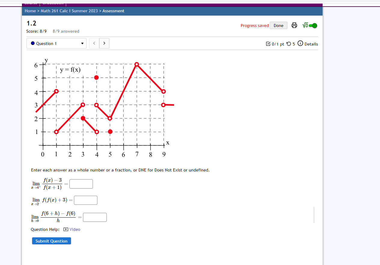 a 0J1 pt '0 5 3 2 G) Details The point P(16,9)