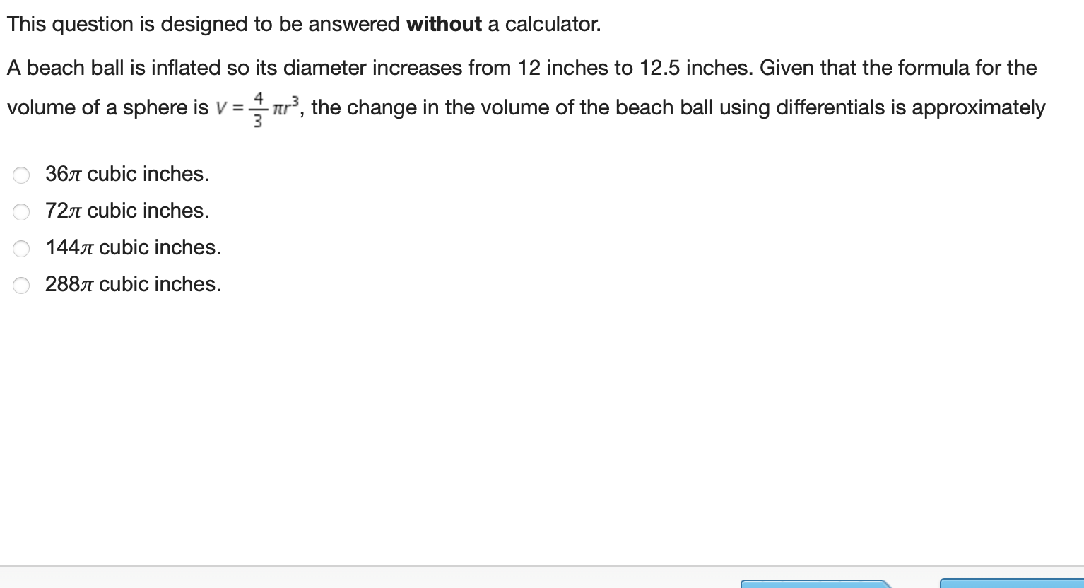 is v = % rrr3, the change in the volume of the