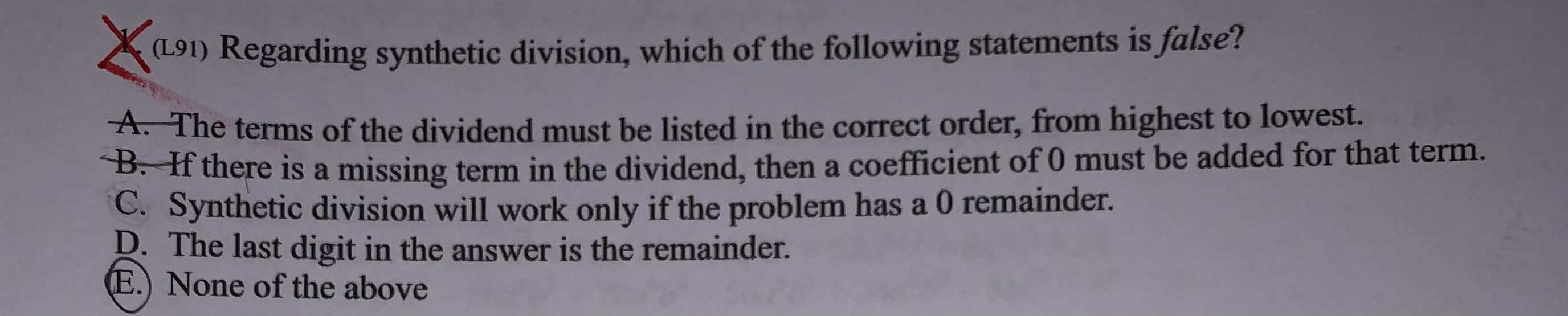  I got number 1 wrong, could you help me choose the