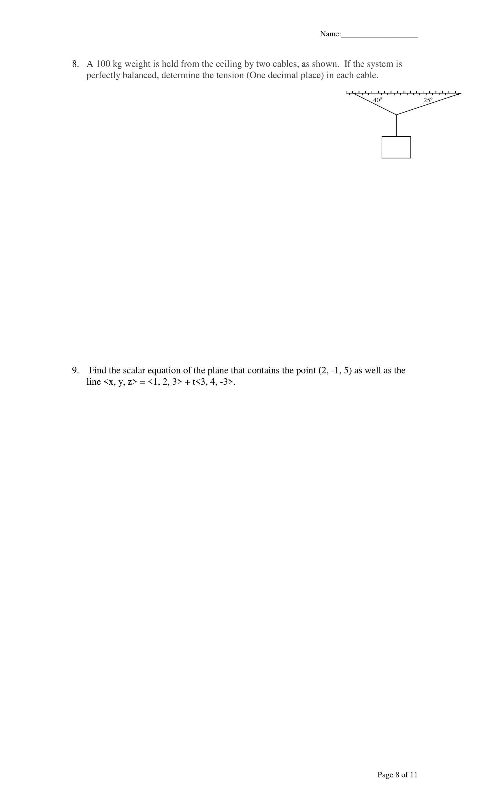 Name: 3 4. Determine and simplify the derivative of f (x) :