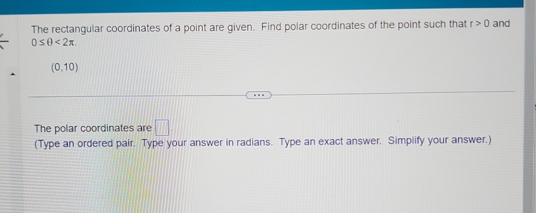 of the point such that r > 0 and OSO