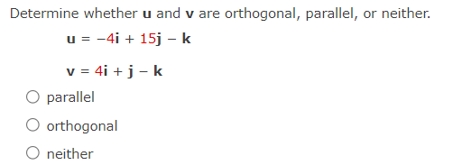 it. Thank you, Tutor! Content Covered: - Dot Product Directions: Answer the