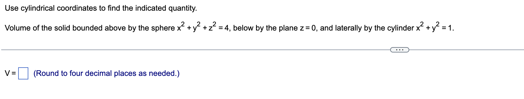 whose top lies in the plane 2 = 5 y. I I