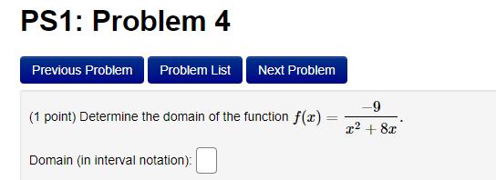 What is the domain of f o g? Answer (in interval notation):