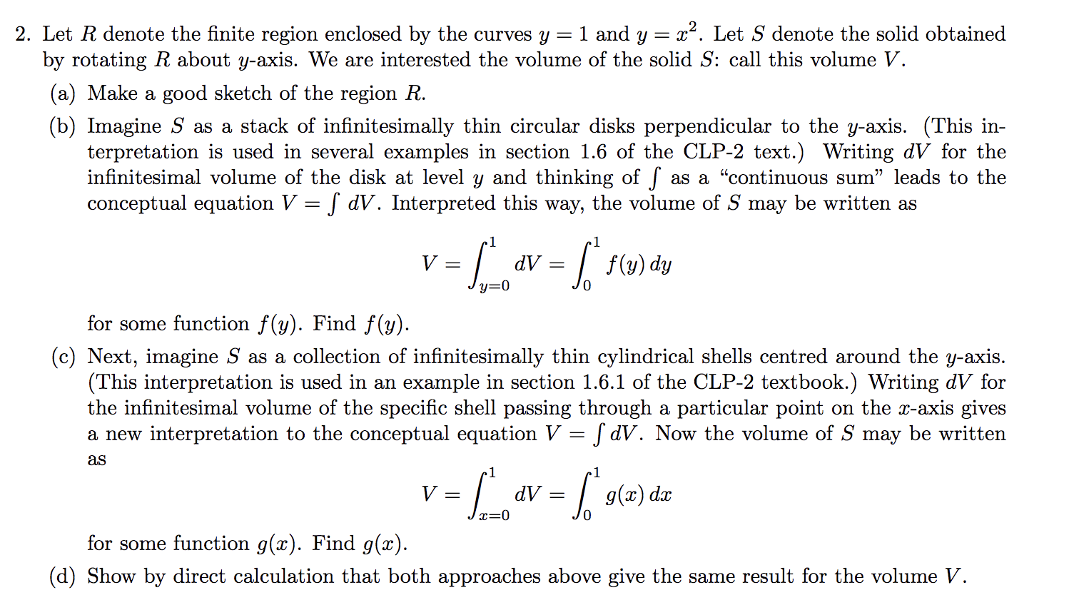 a: at the points (0, 0) and (1, 1). Let R(m) denote