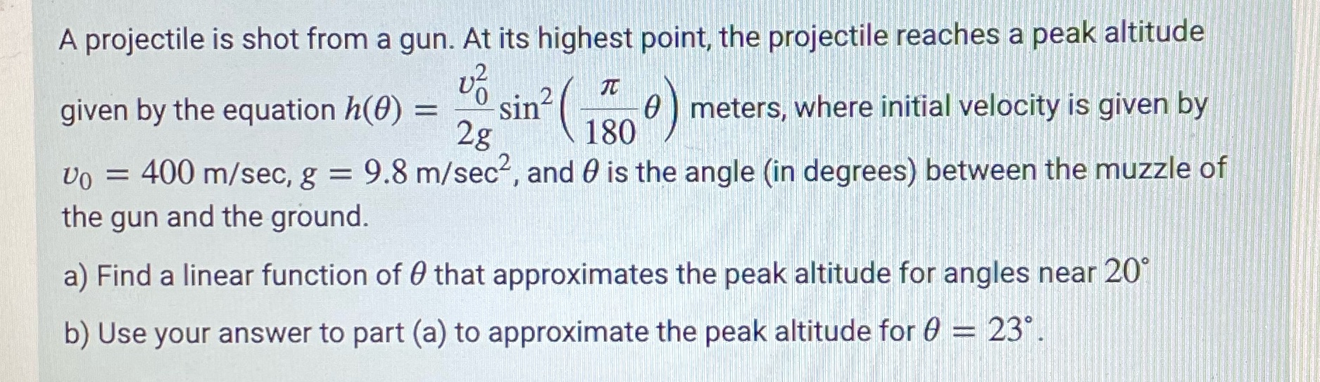 U2 given by the equation h(6) - 2;sin2 v0 =. 400
