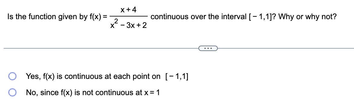 x + 4 Is the function given by f(x) = 2