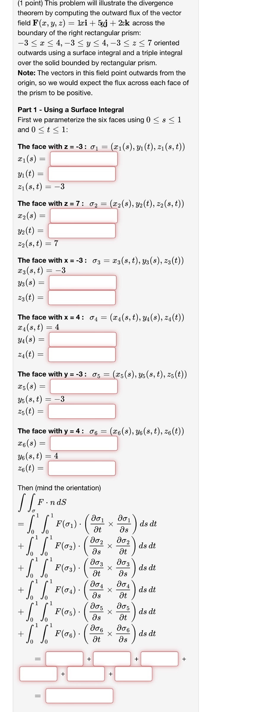 Can someone solve this problem? (1 point) This problem will illustrate