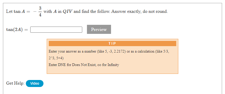 5, -3, 2.2172) or as a calculation (like 5/3, 243, 5+4) Enter