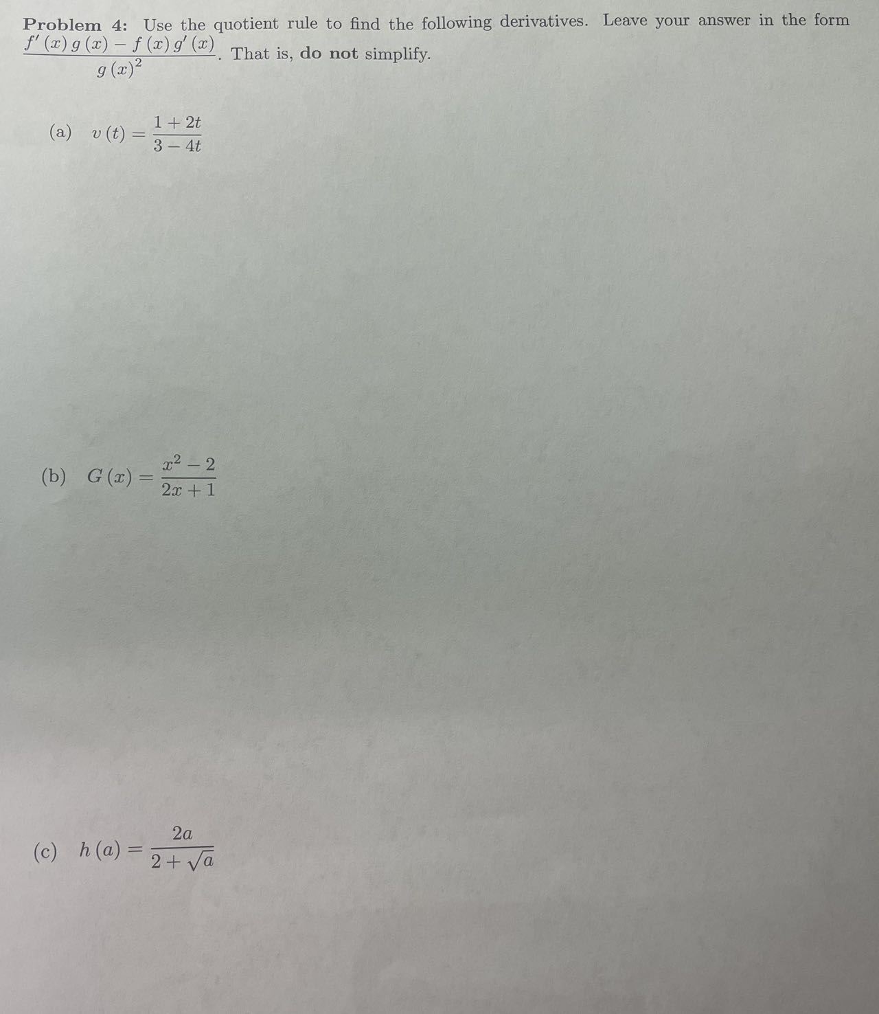 please write step by step solutions of the questions. Problem 4: