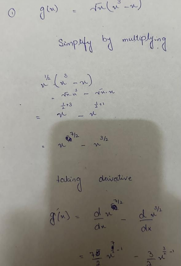 12 Slope of tangent line at n = 1 is 12. NOW