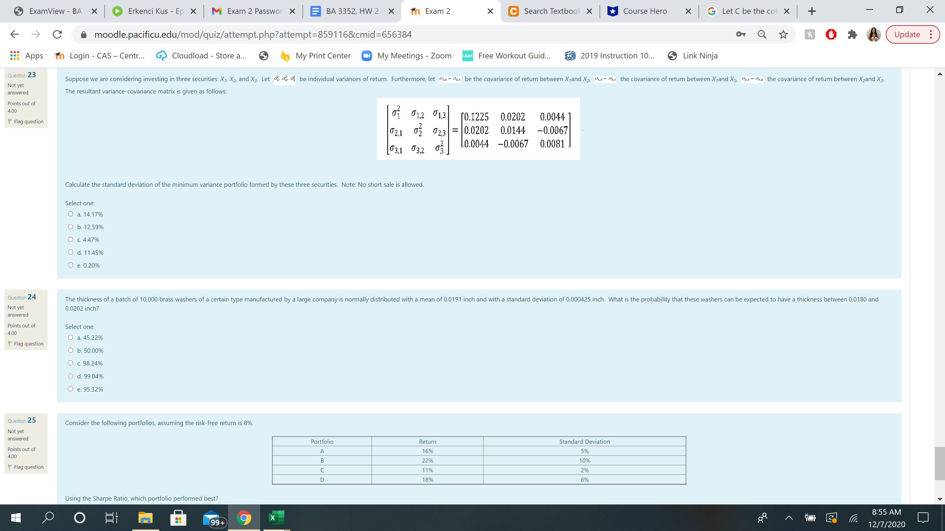 Kus - Ep X M Exam 2 Passwor X E BA 3352,