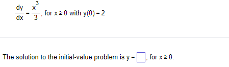 of fly ) = sec - dy is F(y)= - tan 4x