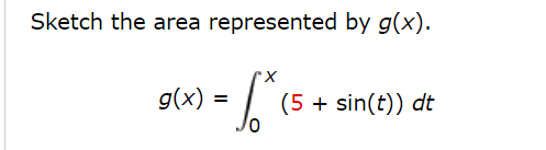 the fundamental theorem of calculus and then differentiating 9'00 = Sketch the