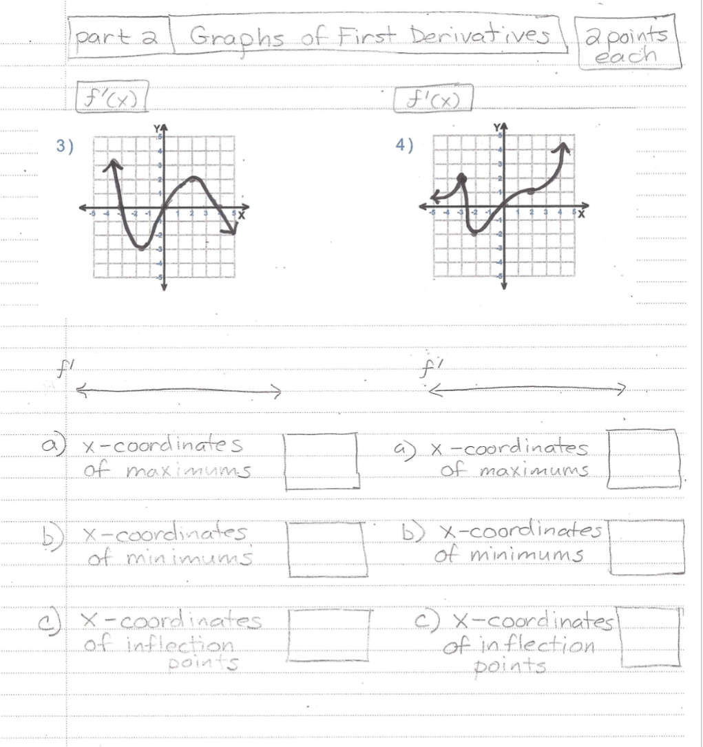 ) vertical asymptotes b. ) y-intercept b. ) horizontal ( ) loca