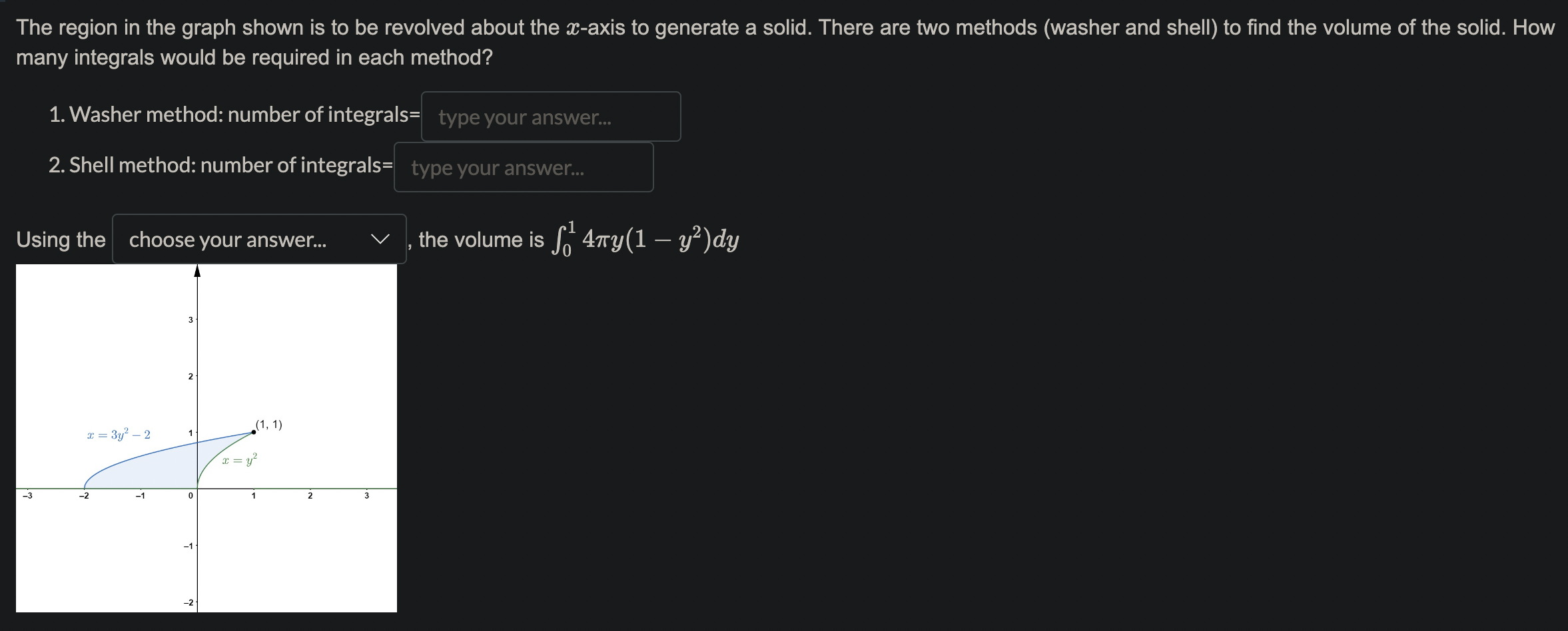 da choose your answer.. 2. So T(r(x) )2da choose your answer. 3.