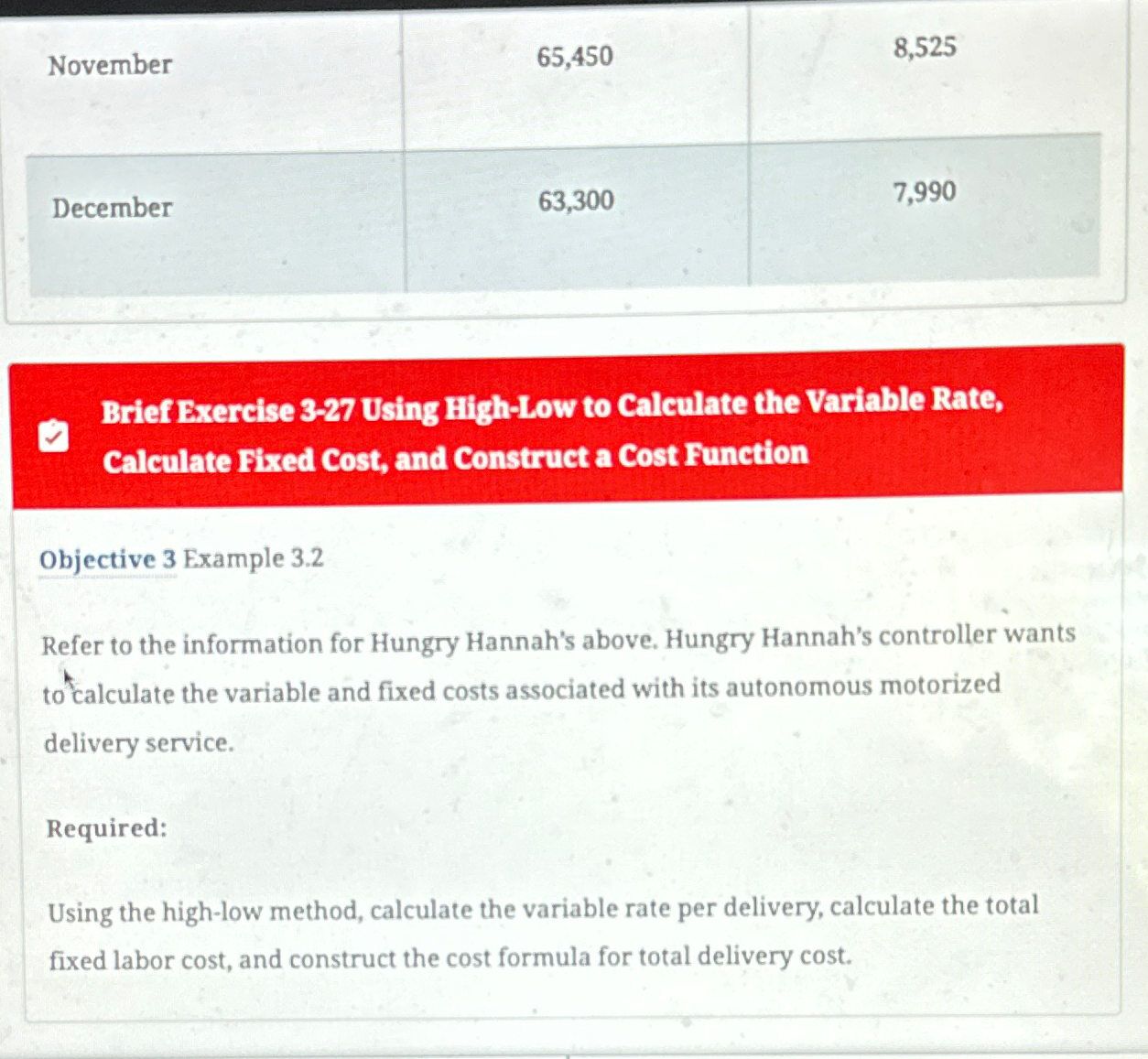 Calculate Fired Cost, and Construct a Cost Function Objective 3 ?Example 3.2