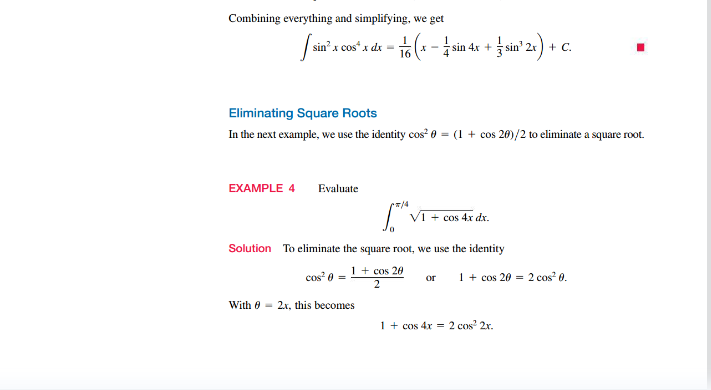 here are not quite correct as well and the substitution does not