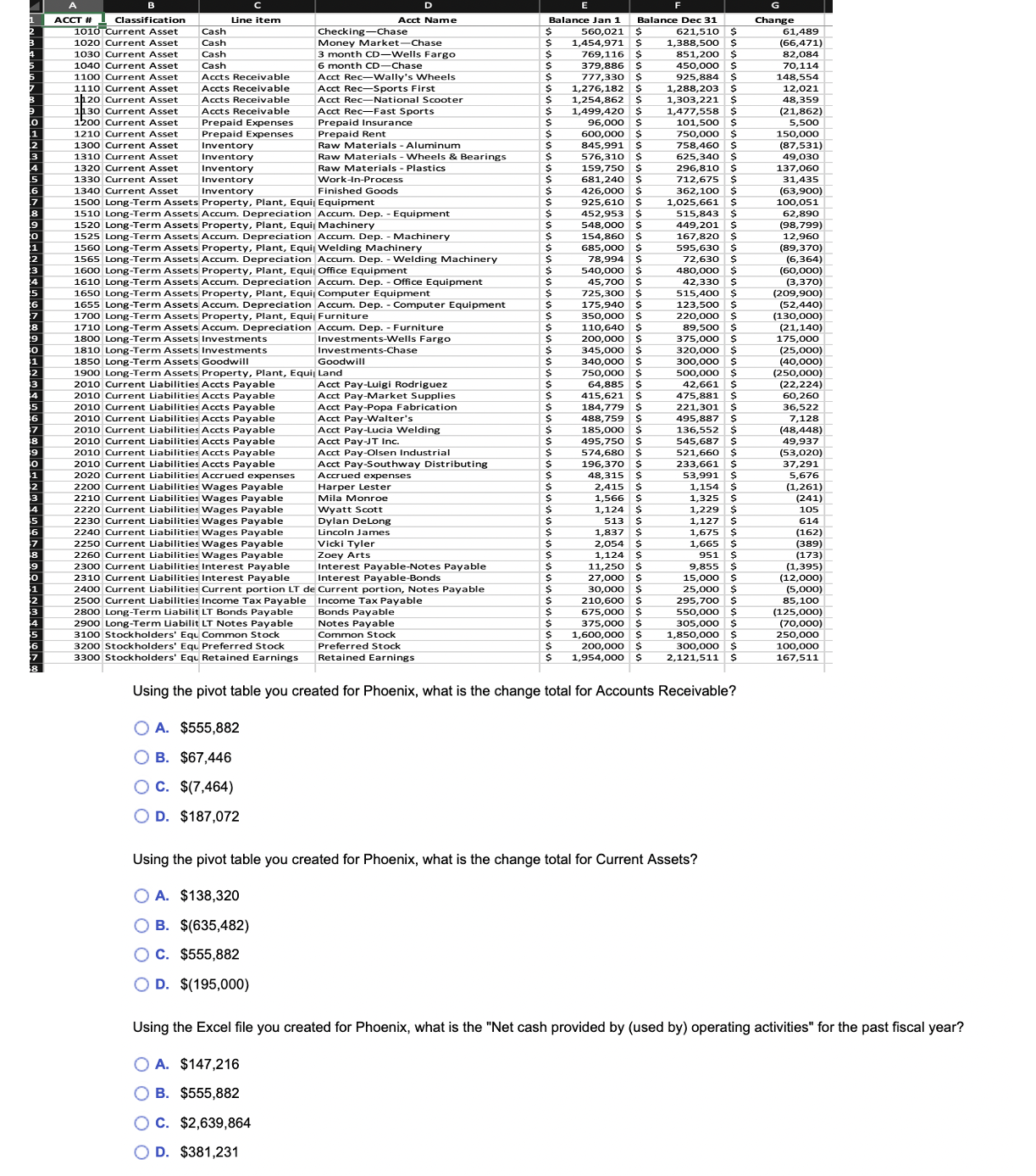 Accr # 1020 1030 1040 1100 1110 1 20 1 30 I