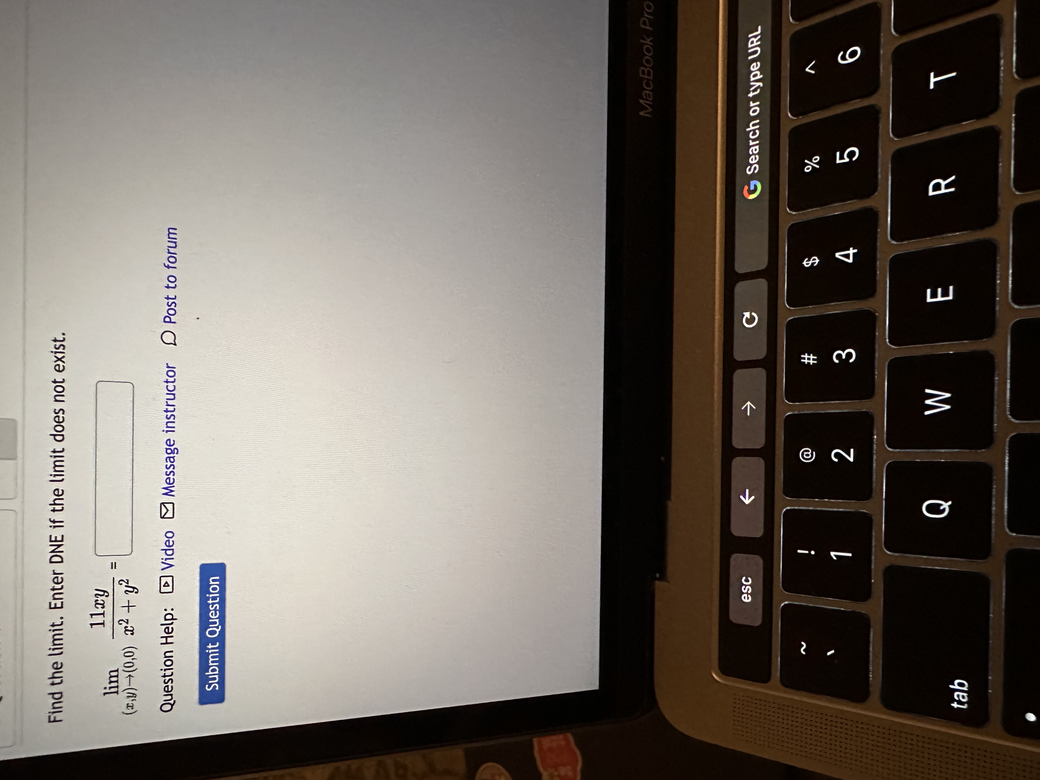 = L2 = Question Help: Video Message instructor D Post to forum