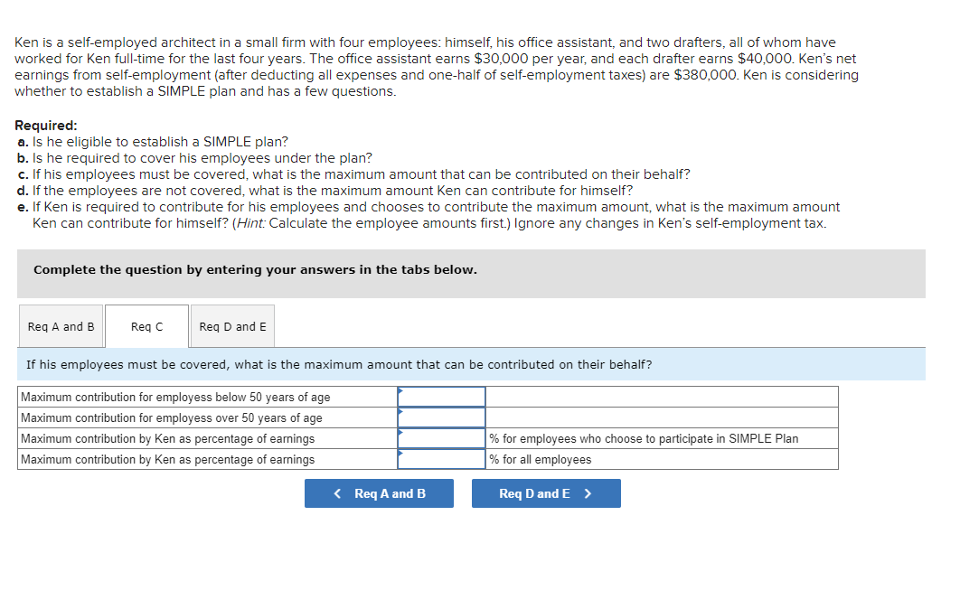 employees: himself, his office assistant, and two drafters, all of whom have
