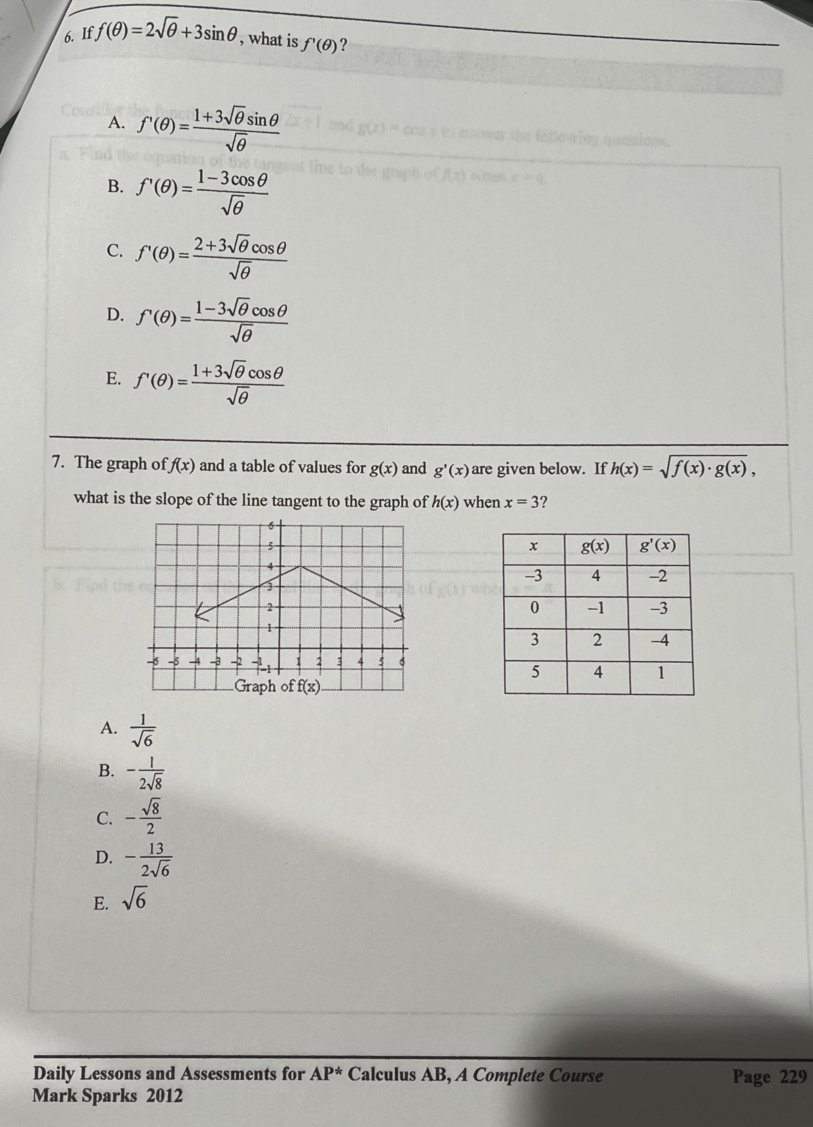 = 2(4) +1 =3- The point of tangency 1 Equation of the