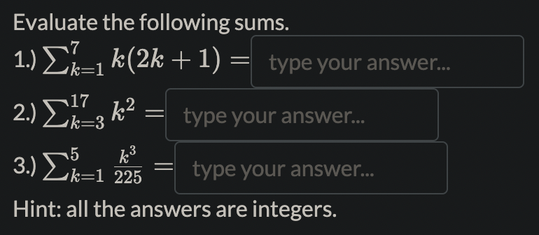 1] and f (a) = . The Riemann sum SP = _k-1