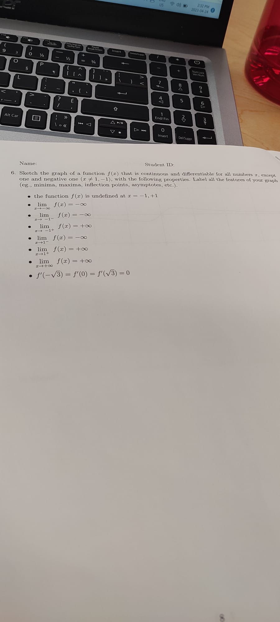 and negative one (x / 1, -1), with the following properties. Label