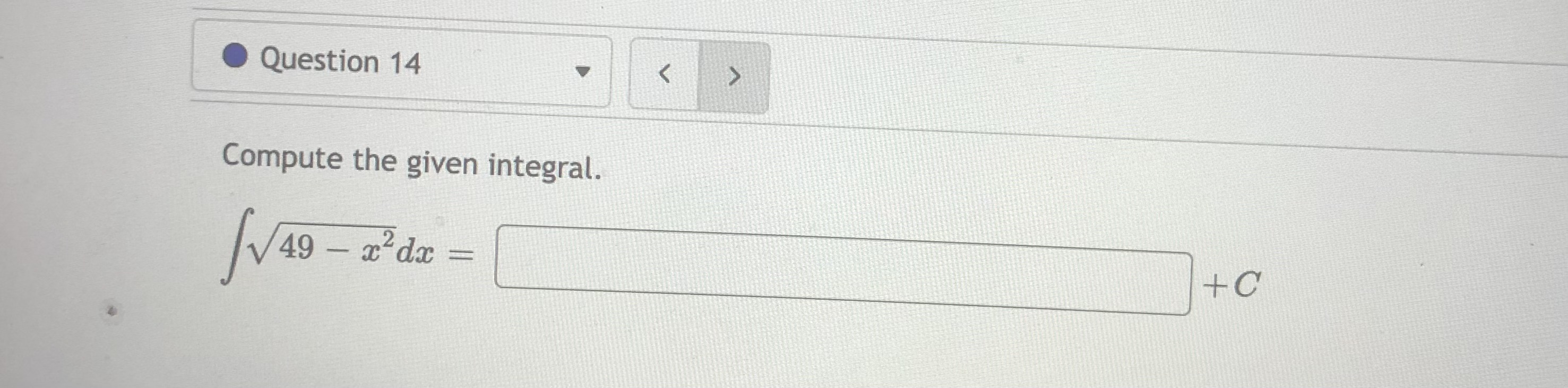  please write every answer with question number \fQuestion 17 Evaluate the