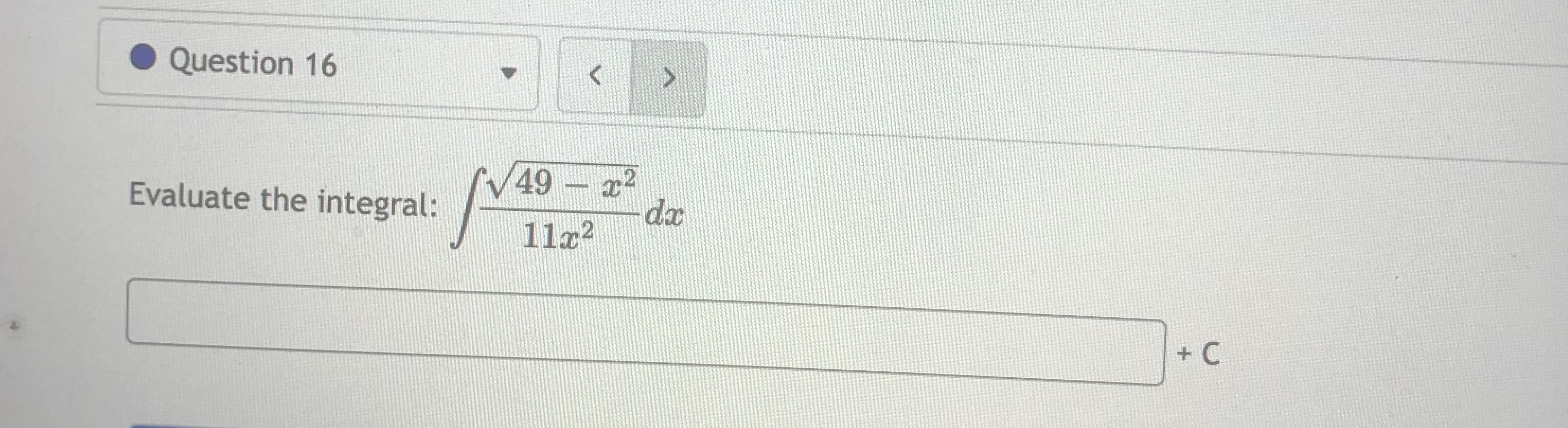 for this integral? Ox = 5 tan(0) Ox = 25 sin(0) Ox