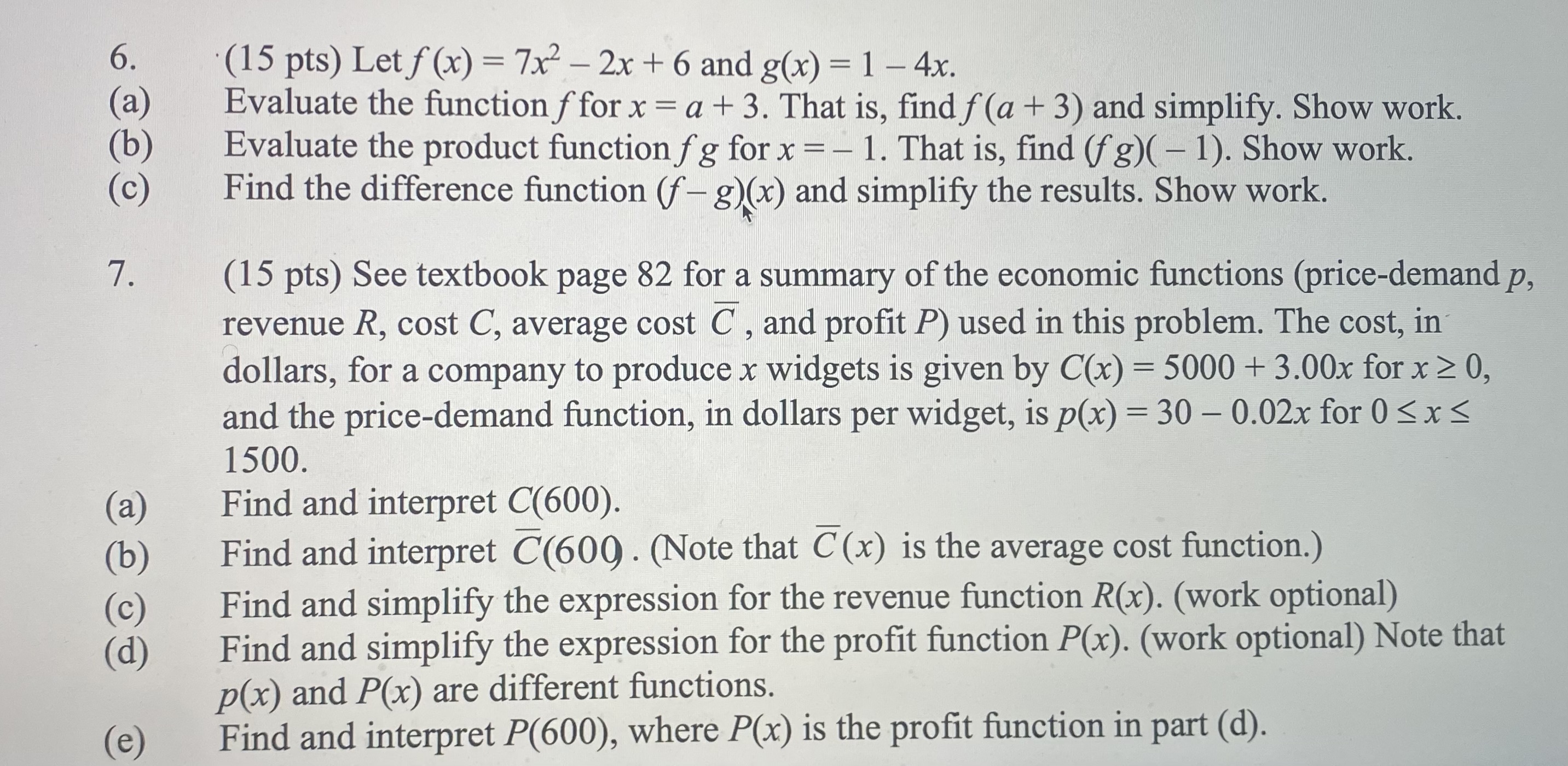 midpoint M of the line segment which connects them. (b) Find all