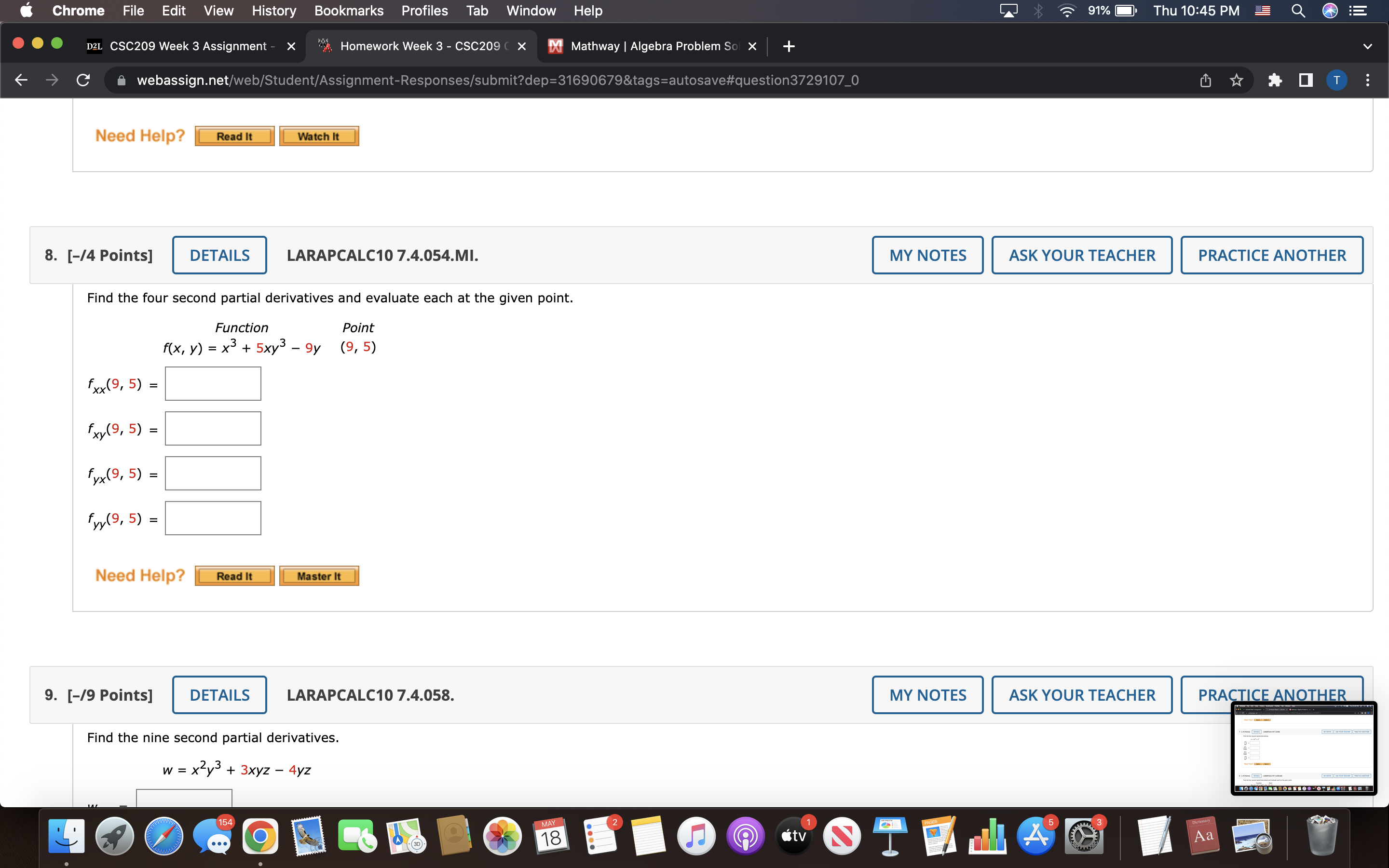 Thu 10:45 PM Q DE D2L CSC209 Week 3 Assignment - Homework