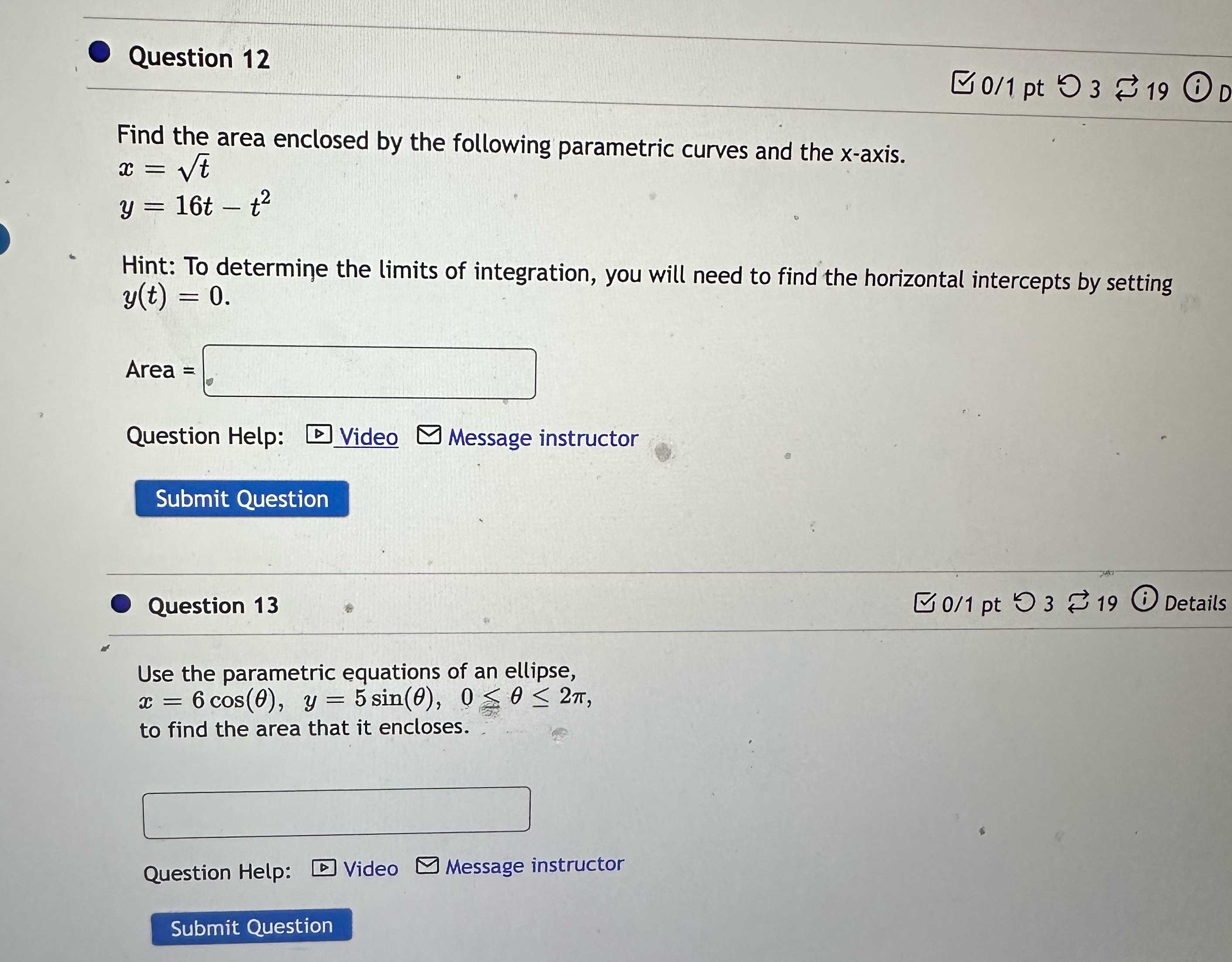  Please solwe correctly Question 12 0/1 pt 9 3 19 D