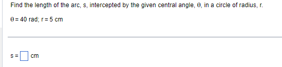 integer or a decimal.)Find the missing quantity. Let 0 represent the central