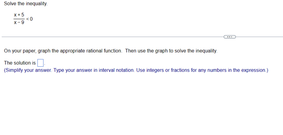 and a Horizontal Asymptote of y =0 .5.4 Graphing Rational Functions Homework