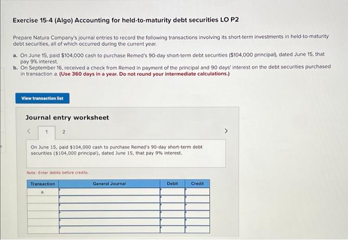 investments in held-to-maturity debt securities, all of which occurred during the current