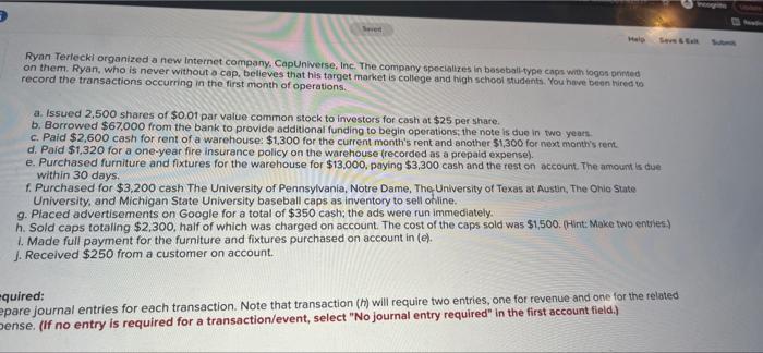 Ryan, who is never without a cap, believes that his target market