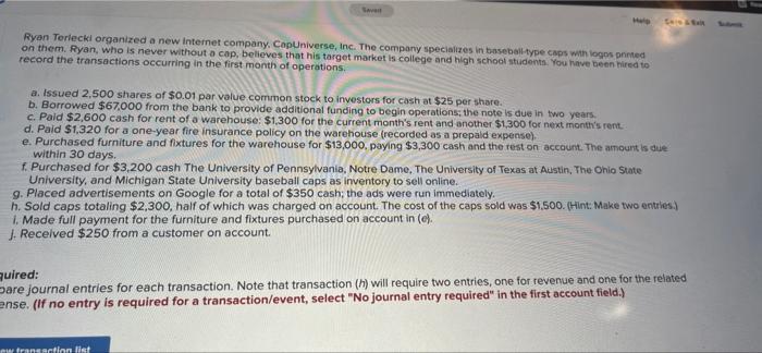 is college and high school students. You have been hired to record