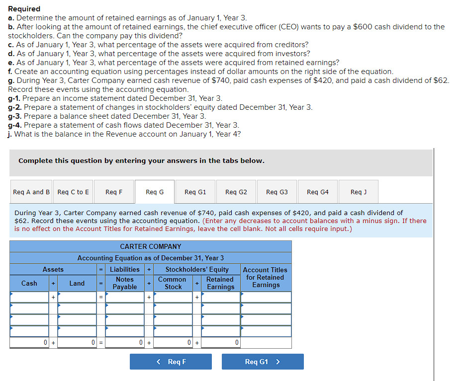 a. Determine the amount of retained earnings as of January 1 ,