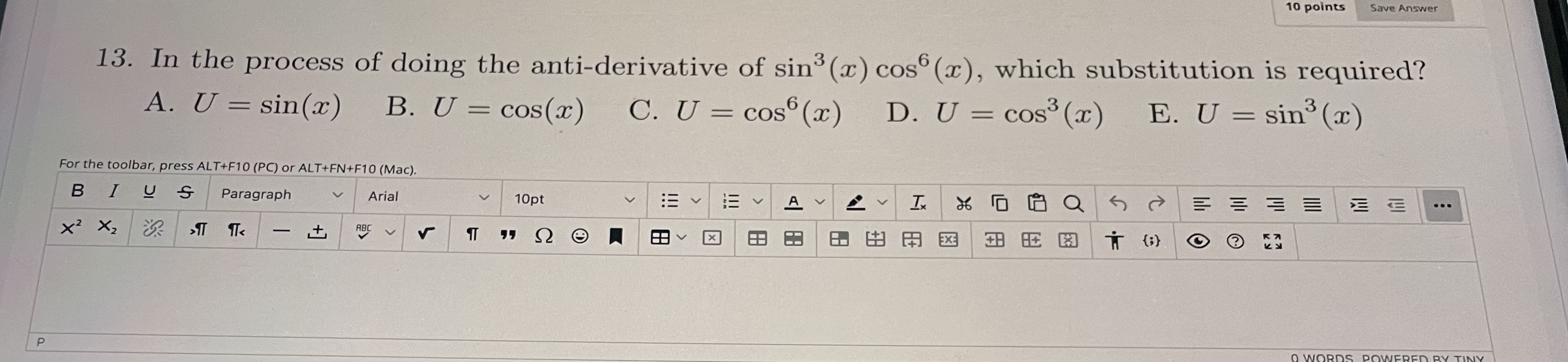 2 + ev ) dy y =-1 D. / (ev - 32