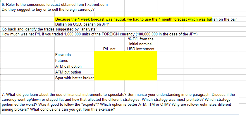 Go back and identify' the trades suggested by "analysts" How much was