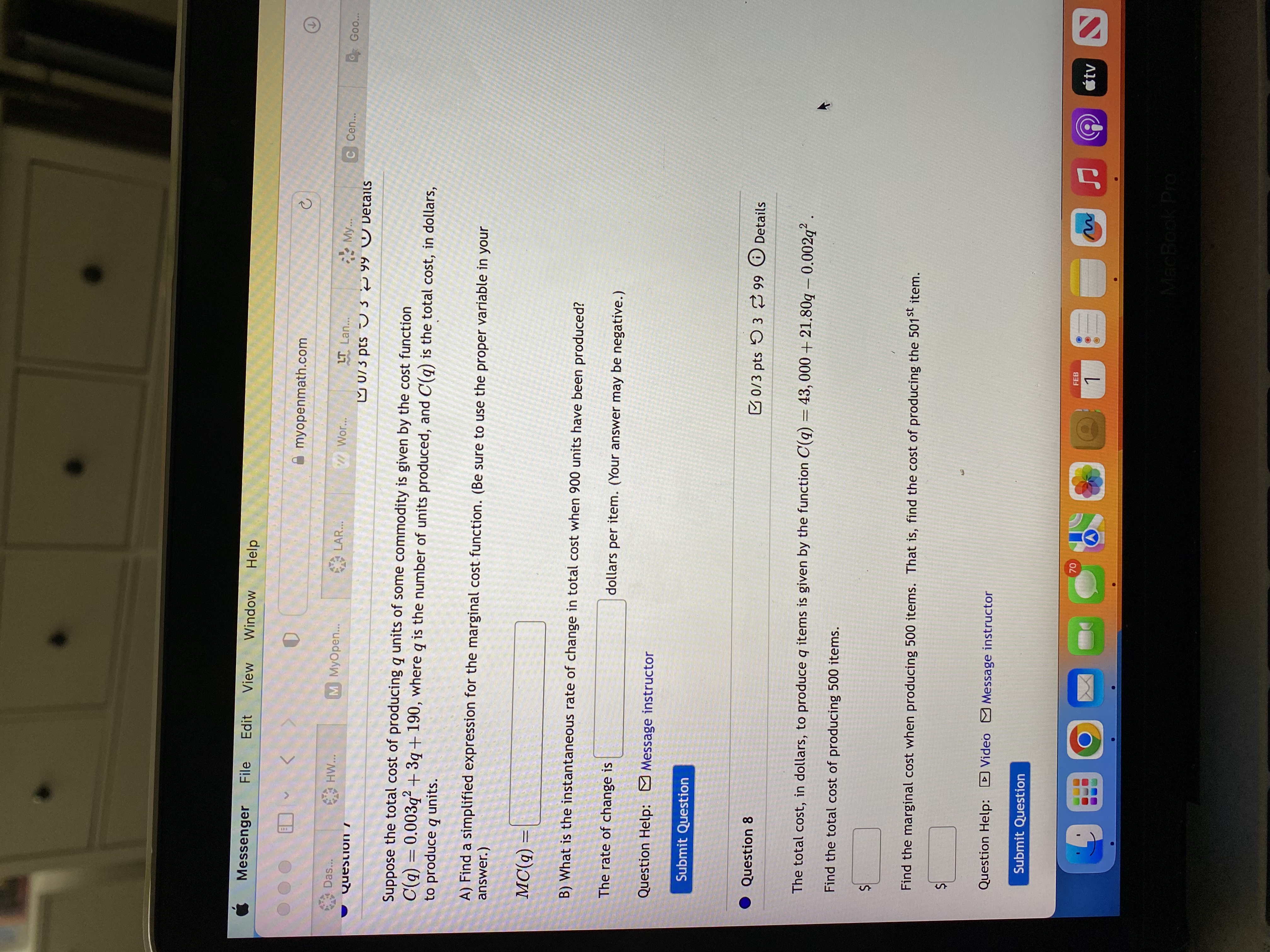 The object changed directions at t = The object did not change