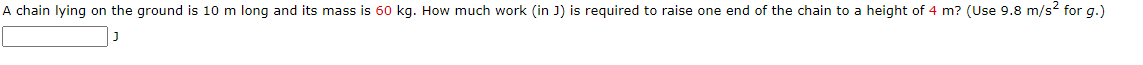 its natural length is 9 ft-Ib, how much work [in ft-lb] is