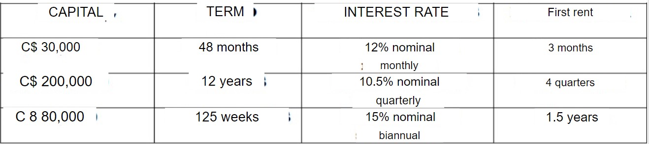 ANNUITIES AND CASEGENERAL. Determinetheincomeforthefollowingannuities: ANNUITY CERTAIN GENERAL CASE -np 1 1+ CER